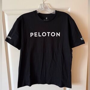 Peloton Unisex Black Logo Tee